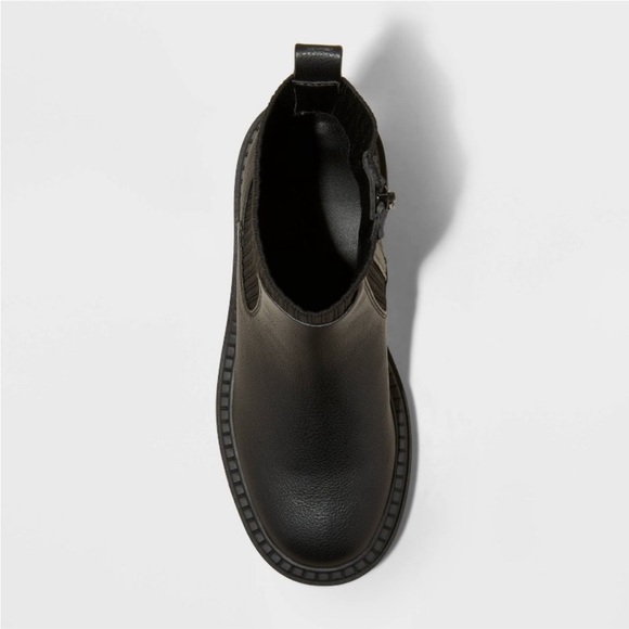 NWT!! Universal Thread Kyrie Chunky Heel Ankle Sock Boots size 5.5W - Picture 3 of 4